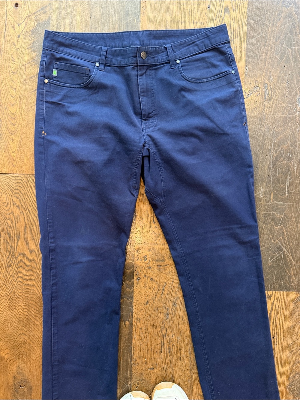 Men's stio rivet canvas pant-Navy, size 36R